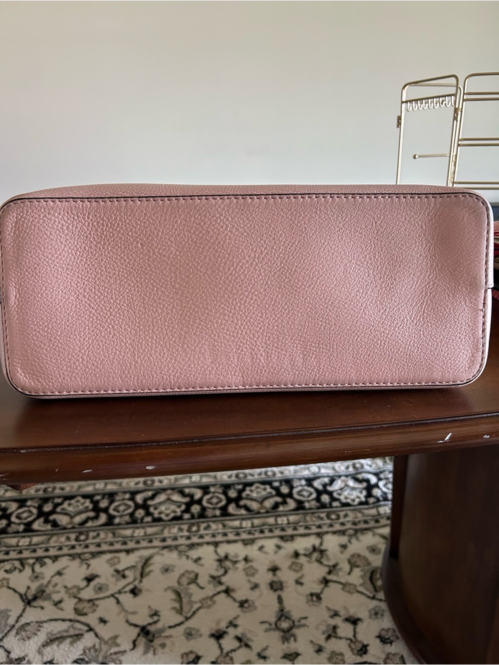 Tory Burch McGraw Leather Tote Bag in Pink - EUC - Picture 8 of 12